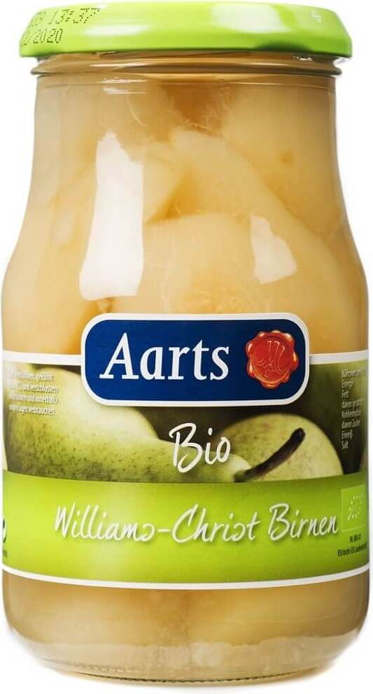 Quart de poire williams en saumure BIO 350 g - AARTS