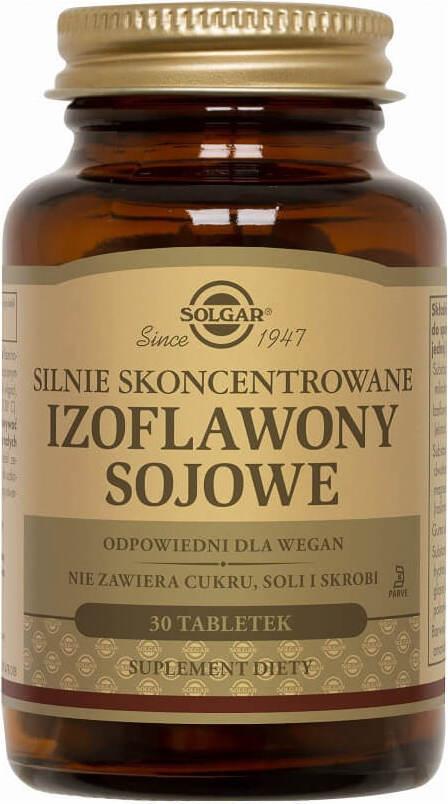 Isoflavones de soja 38mg 30 comprimés SOLGAR
