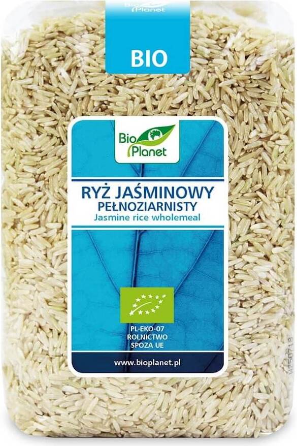 Riz complet au jasmin BIO 1 kg - BIO PLANET