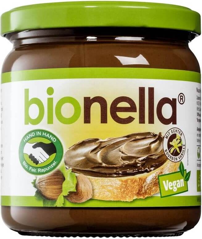 BioNELLA crème noix et chocolat vegan BIO 400 g - bioNELLA