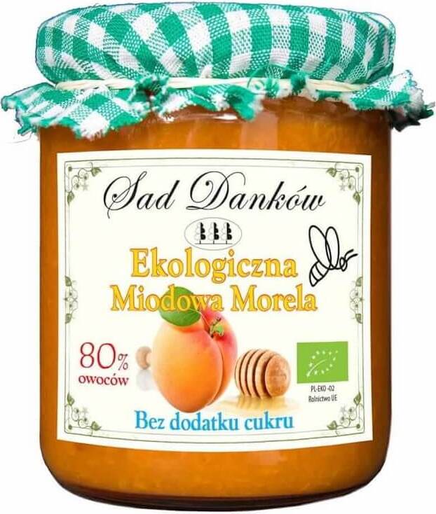 Confiture d'abricot au miel d'abricot 260 g - SAD DANKÓW
