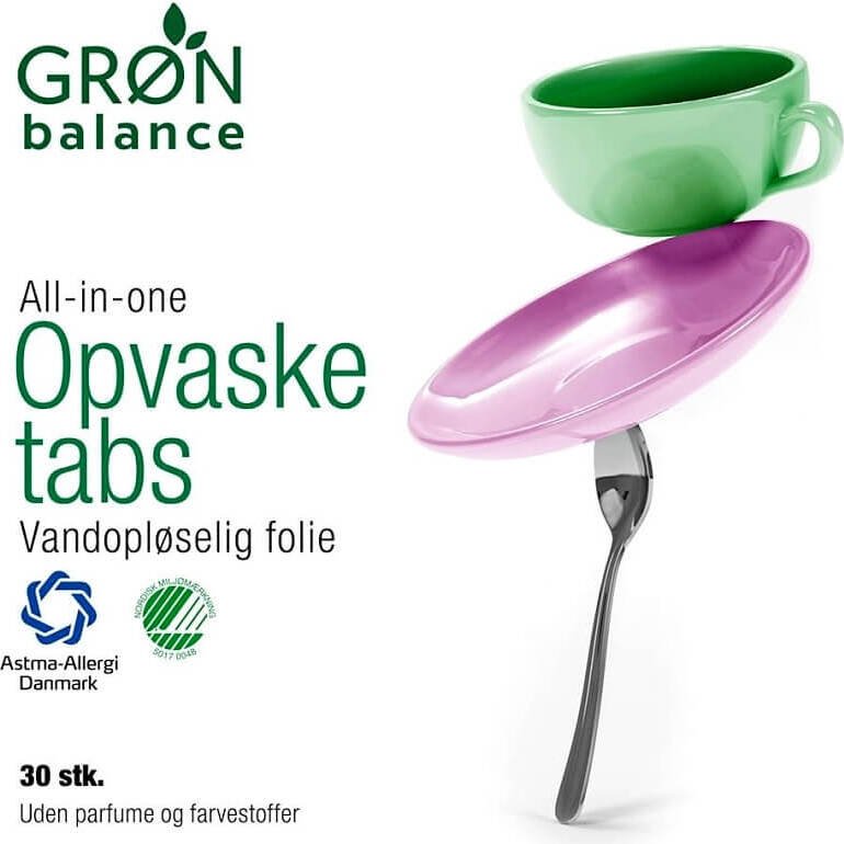 Tablettes pour lave-vaisselle 30 pièces - GRON BALANCE