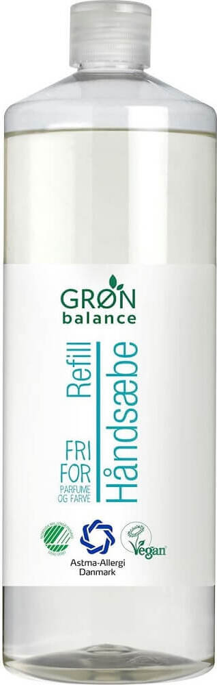 Recharge savon mains liquide 1000 ml - GRON BALANCE