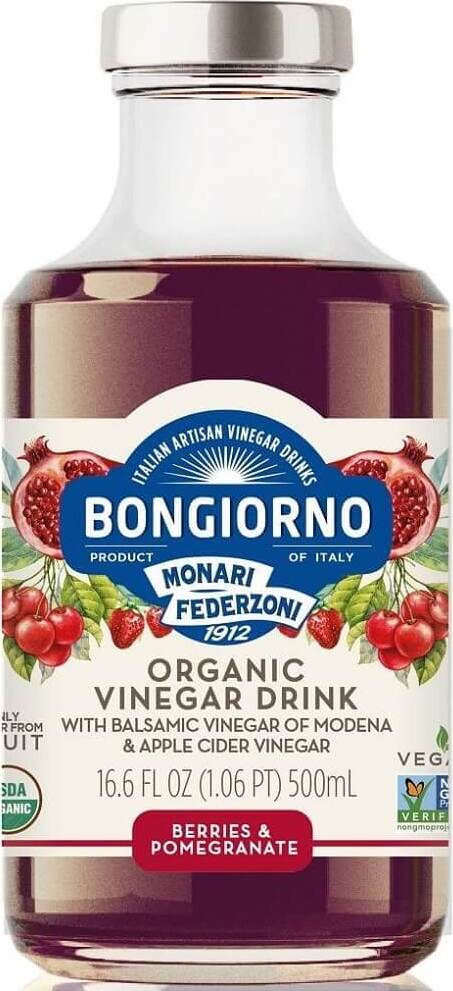 Boisson aux baies et à la grenade au vinaigre balsamique de modène BIO 500 ml - BONGIORNO