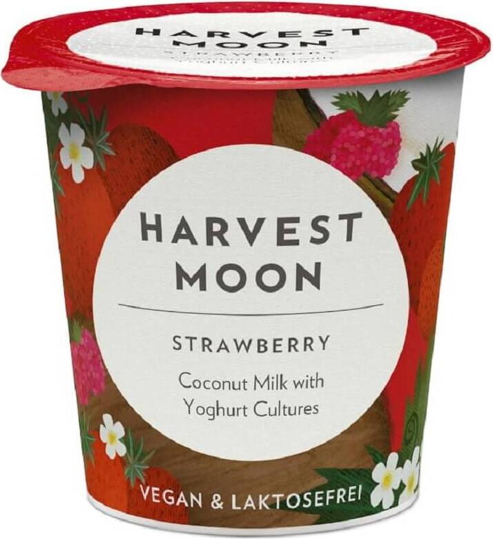 Dessert sans gluten noix de coco fraise BIO 125 g - HARVEST MOON
