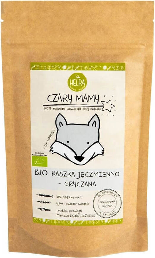 Bouillie d'orge et de sarrasin BIO 200 g - HELPA