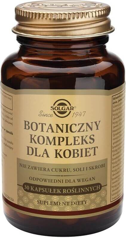 Complexe botanique pour femme 30 gélules SOLGAR