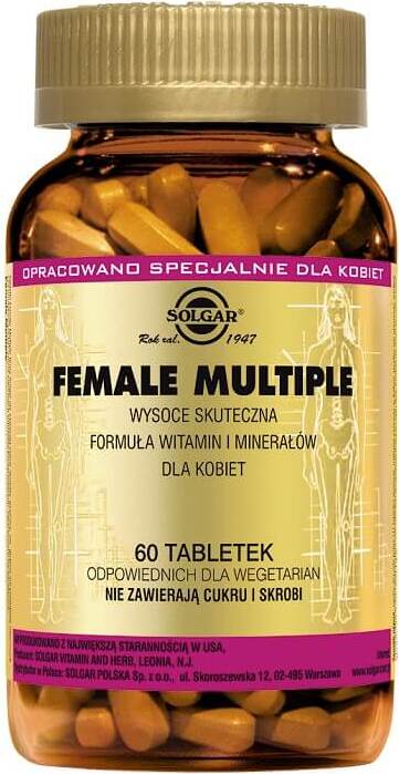 Formule pour femme multiple 60 comprimés SOLGAR