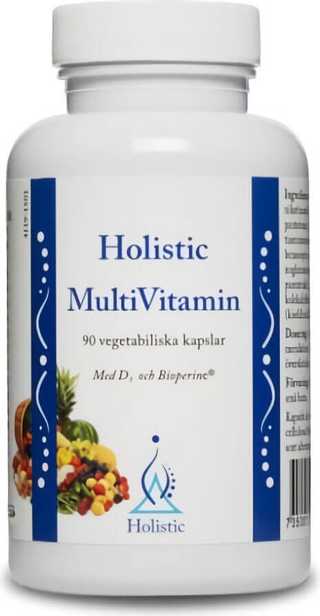 Un ensemble de vitamines multivitamines 90 gélules HOLISTIC
