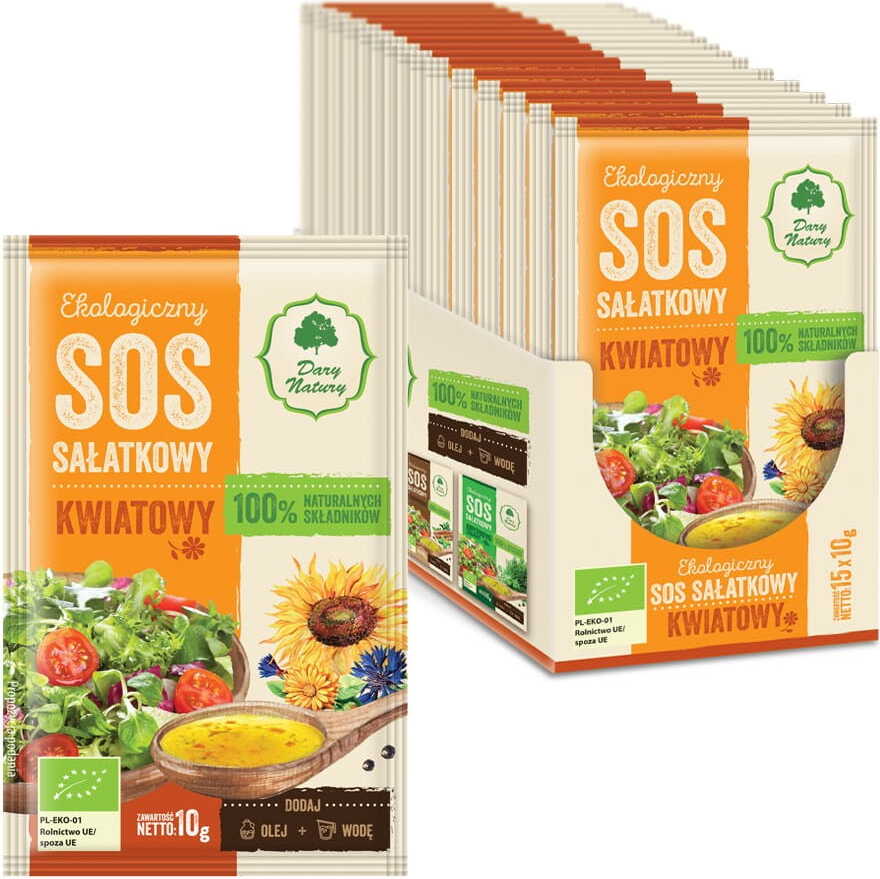 Vinaigrette florale BIO 10 g - CADEAUX DE LA NATURE