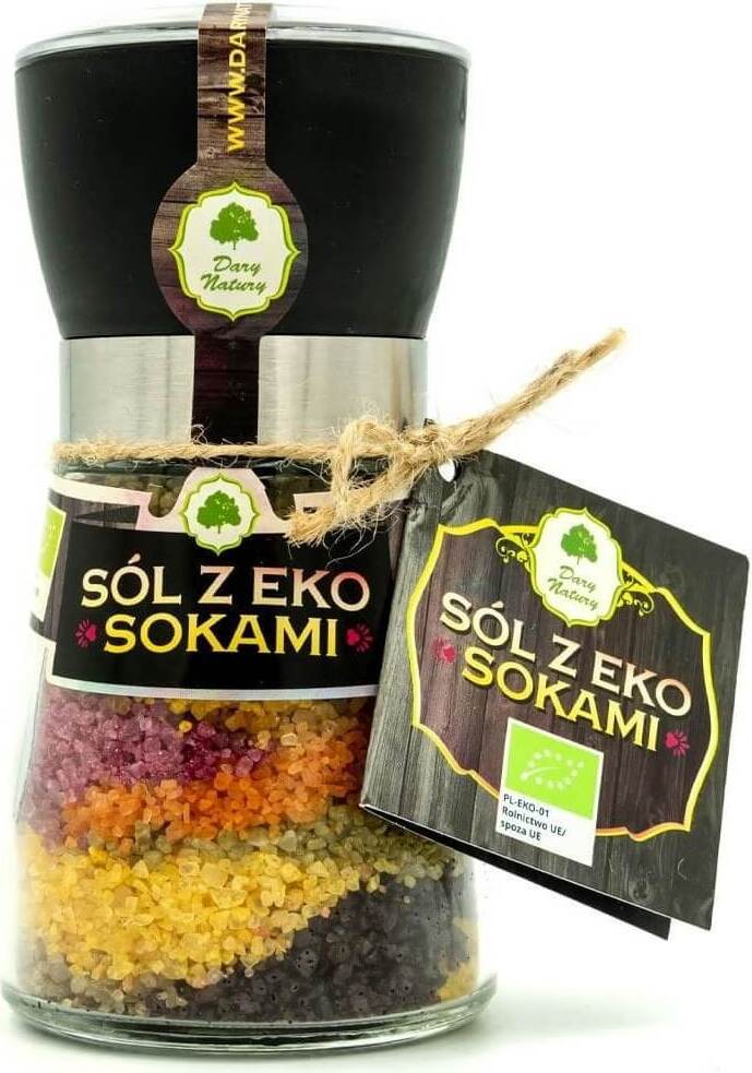 Sel aux jus de fruits et légumes BIO 200 g - CADEAUX DE LA NATURE