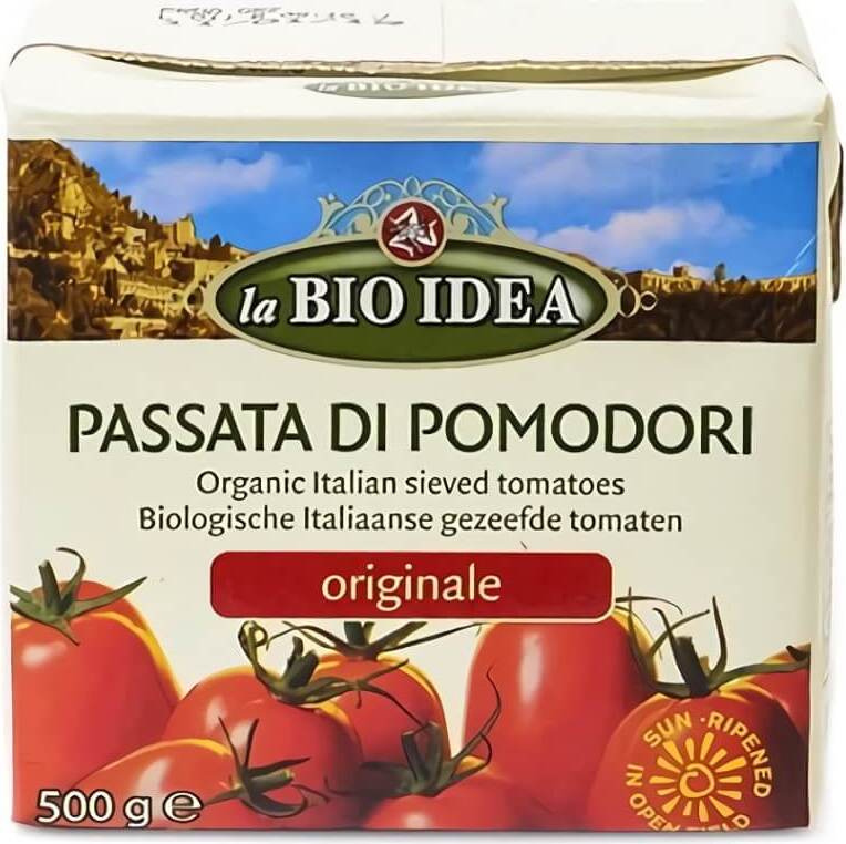 Purée de tomates Passata en carton de 250 ml BIO - LA BIO IDEA