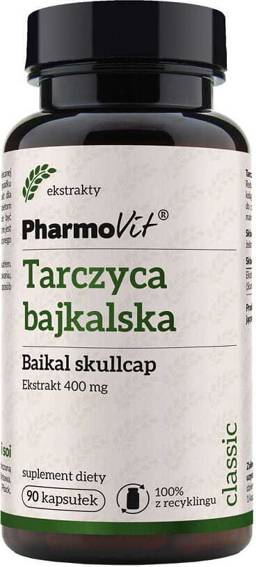 Scutellaire du Baïkal extrait de scutellaire 400mg 90 gélules PHARMOVIT