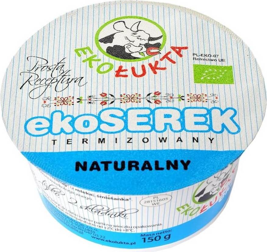 Fromage naturel BIO 150 g - ECO ŁUKTA