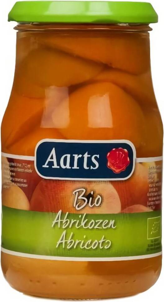 Demi abricots en saumure BIO 350 g - AARTS