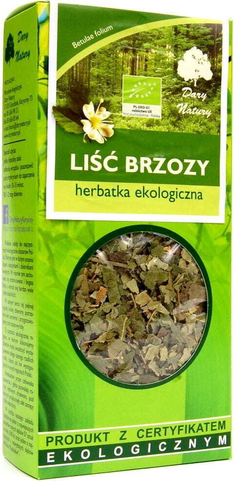 Tisane de feuilles de bouleau BIO 50 g - CADEAUX DE LA NATURE
