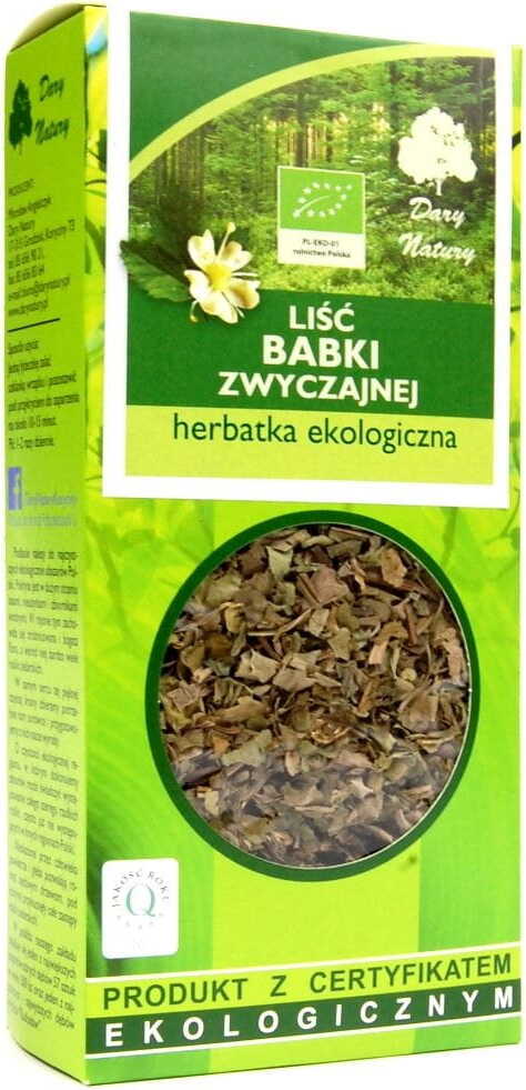 Tisane aux feuilles de plantain BIO 50 g - CADEAUX DE LA NATURE