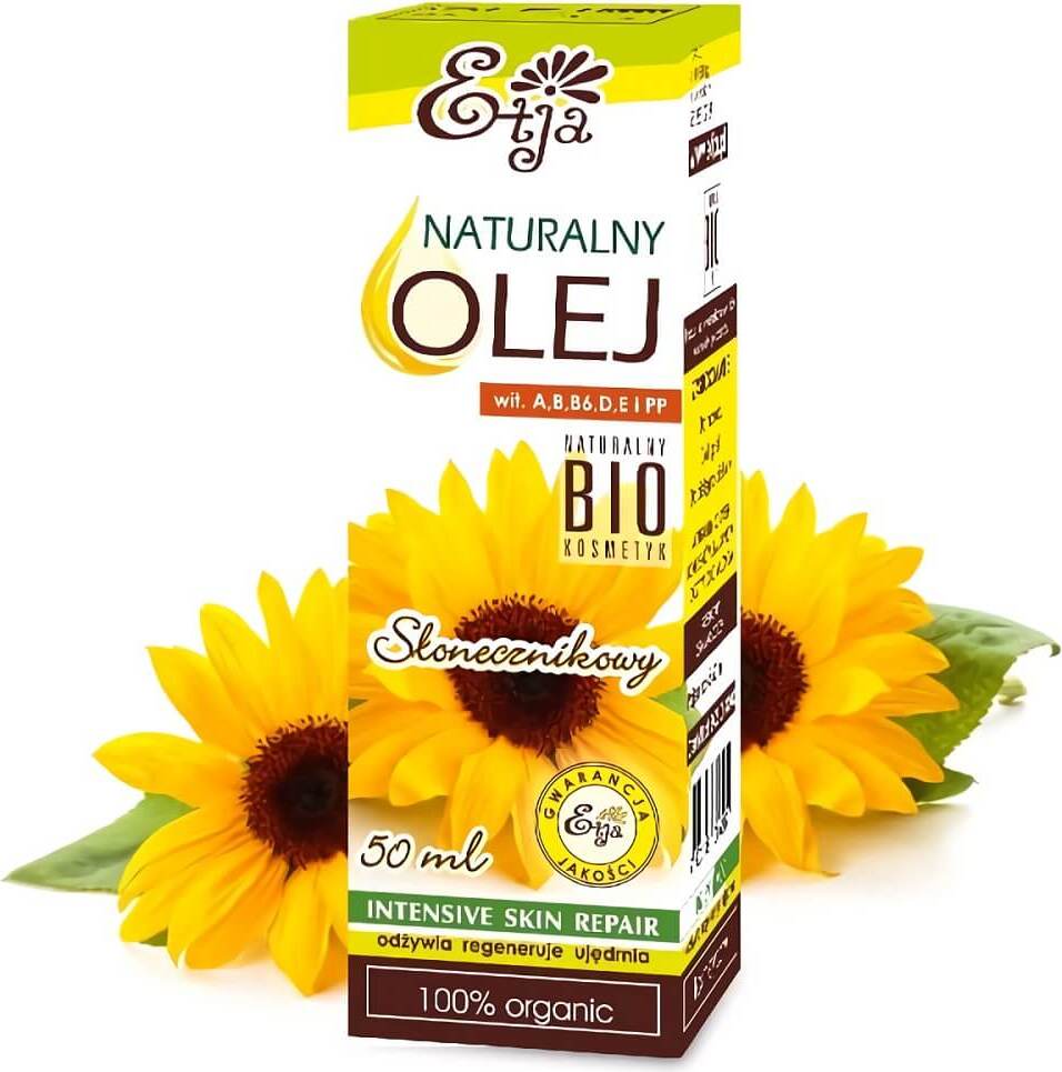Huile de tournesol BIO non raffinée 50 ml ETJA