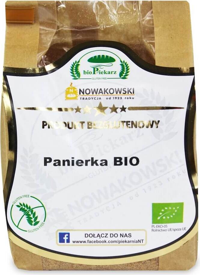 Chapelure sans gluten BIO 300 g - BIODAKER NOWAKOWSKI