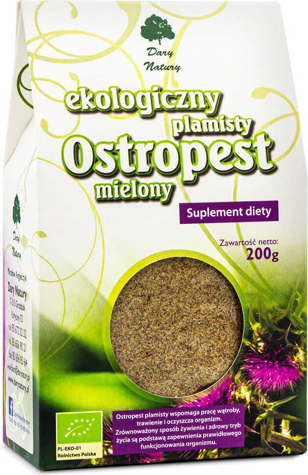 Chardon Marie moulu BIO 200 g - CADEAUX DE LA NATURE