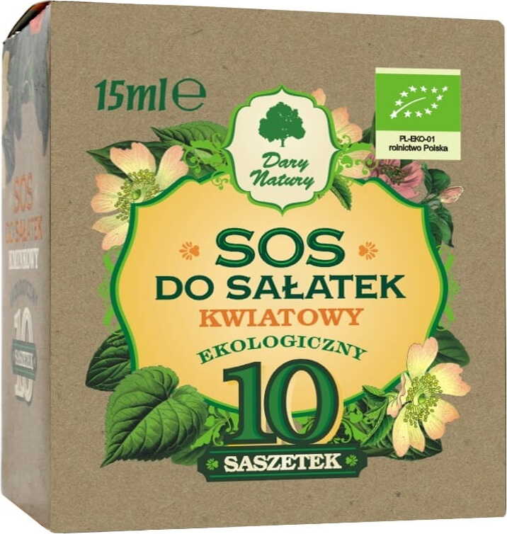 Vinaigrette florale BIO 15 ml - CADEAUX DE LA NATURE