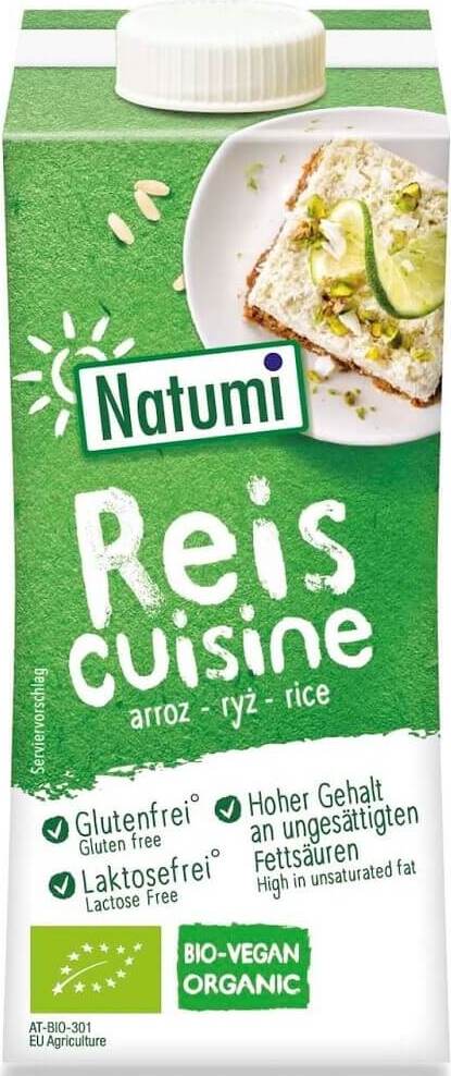 Produit de riz épaissi sans gluten BIO 200 ml - NATUMI