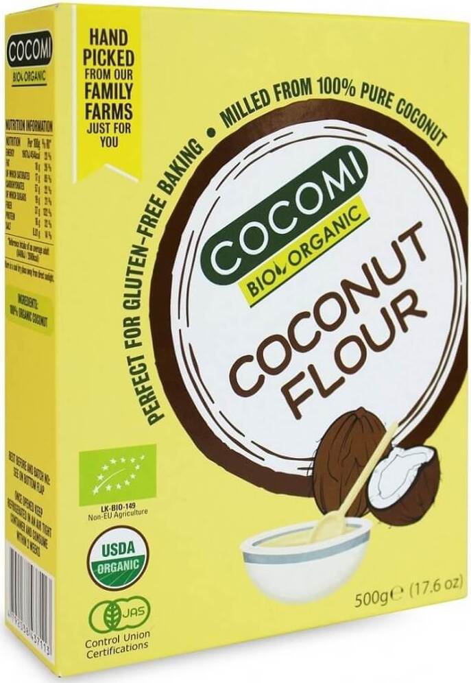 Farine de coco BIO 500 g - COCOMI