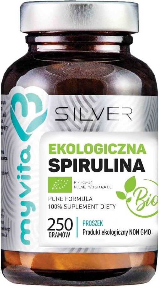 Spiruline BIO poudre 250g MYVITA SILVER PURE