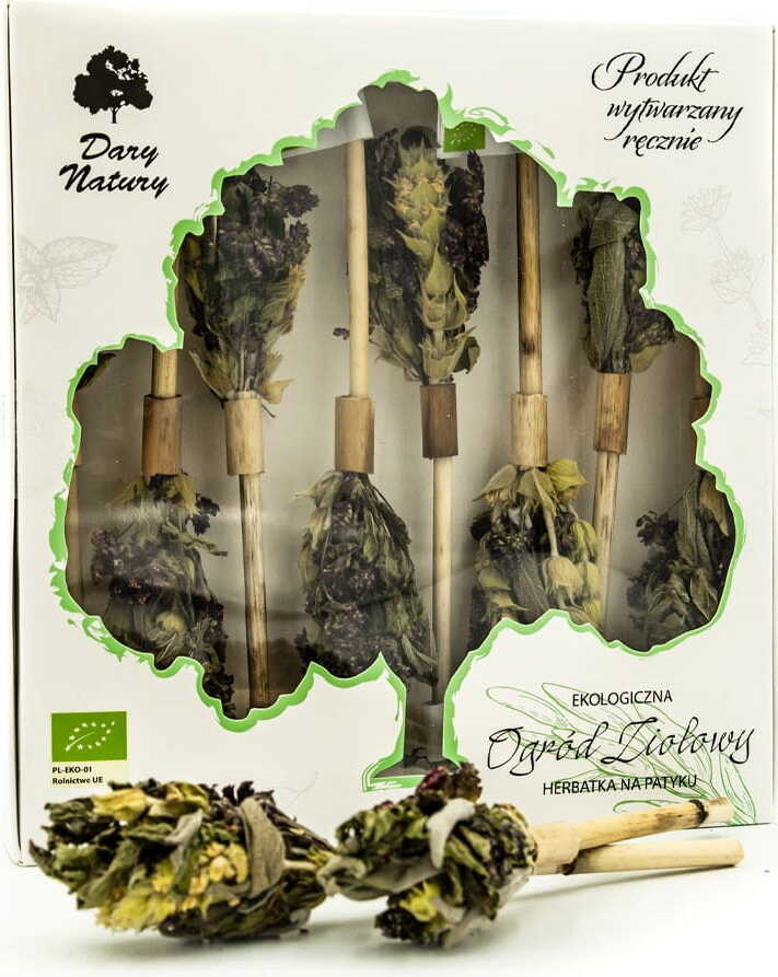 Tisane sur stick jardin d'herbes BIO (8 x 24 g) - CADEAUX DE LA NATURE