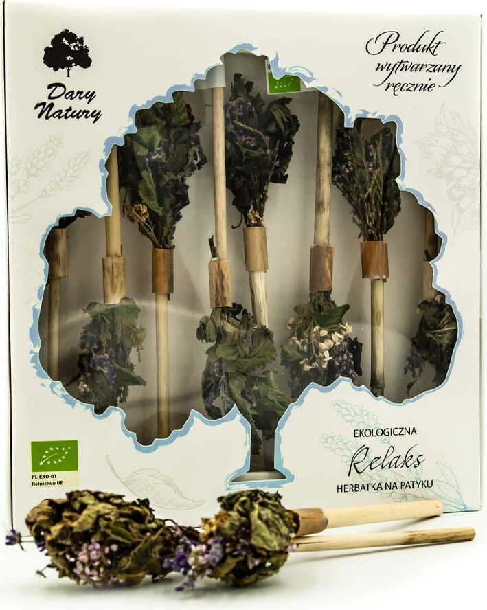 Tisane sur stick relax BIO (8 x 23 g) - CADEAUX DE LA NATURE