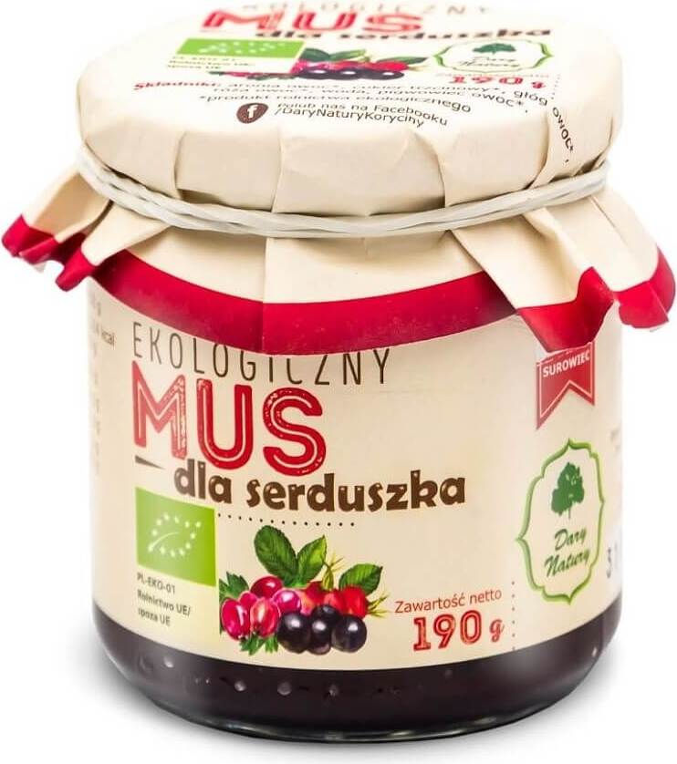 Mousse pour le coeur BIO 190 g - CADEAUX DE LA NATURE