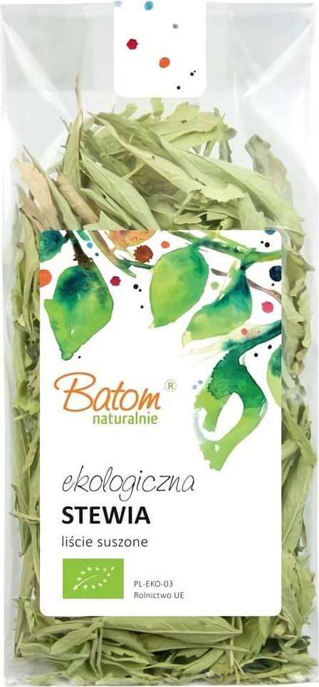 Feuilles de Stevia séchées BIO 20 g - BATOM