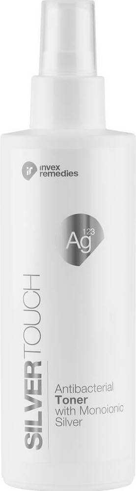 Silvertouch tonique antibactérien à l'argent monoionique AG123 200ml INVEX RECEDIES