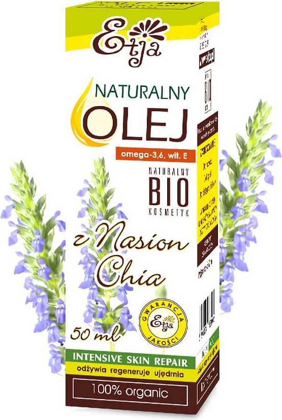 Huile de graines de chia BIO non raffinée 50 ml ETJA