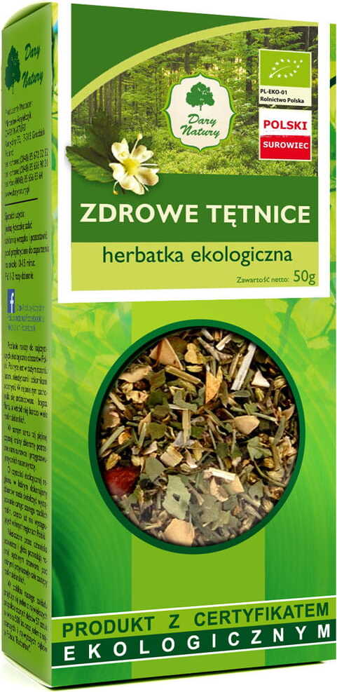 Tisane Artères saines BIO 50 g - CADEAUX DE LA NATURE
