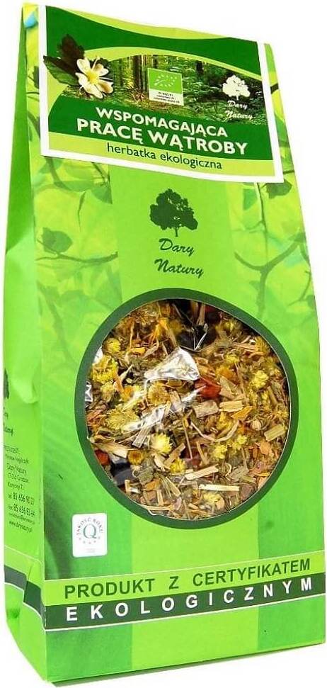 Thé soutenant le travail du foie BIO 200 g - DONS DE LA NATURE