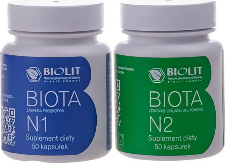Biote complexe biote n1 50 gélules de biote n2 50 gélules de bioLIT