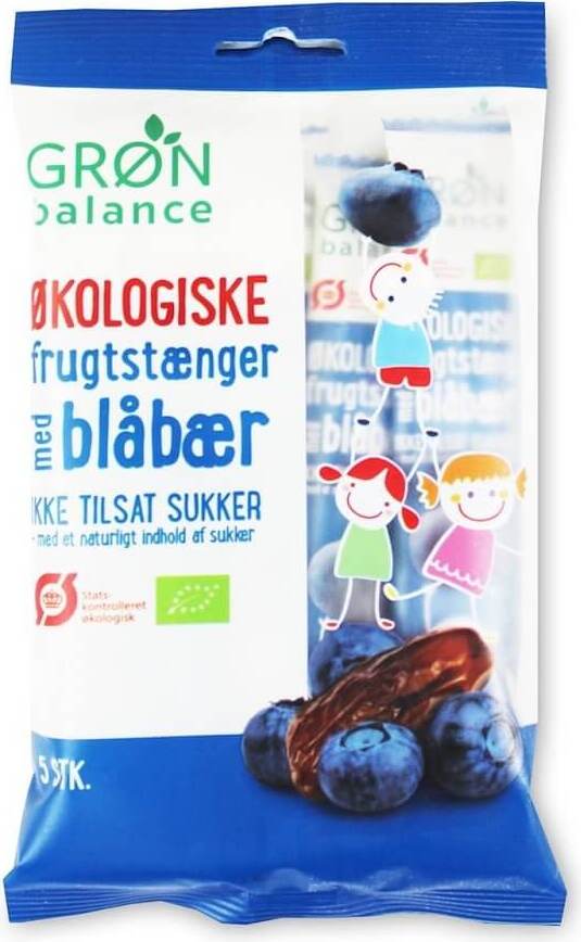 Snacks aux petits fruits BIO 100 g (5 x 20 g) - GRON BALANCE