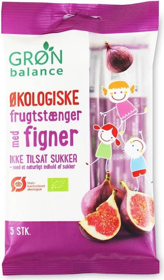 Goûters pour enfants figues BIO 100 g (5 x 20 g) - GRON BALANCE