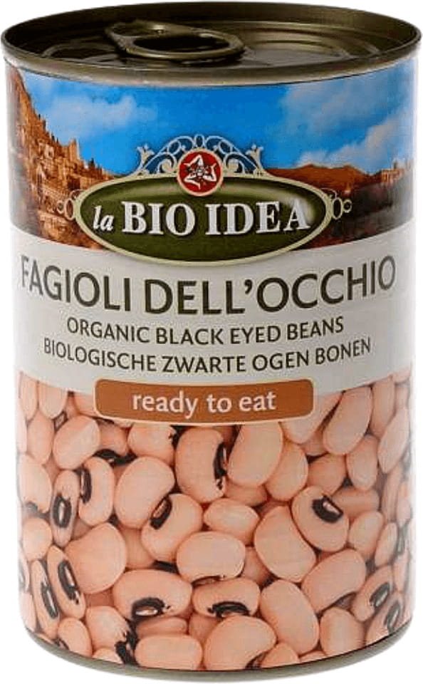 Haricots noirs (boîte) BIO 400 g - LA BIO IDEA