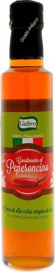 Huile d'olive au piment BIO 250 ml - GABRO