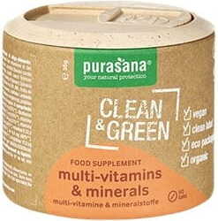 Multivitamines et minéraux en comprimés BIO 36 g (60 pièces) - PURASANA