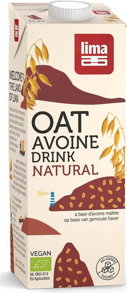 Boisson à l'avoine BIO 1000 ml - LIMA