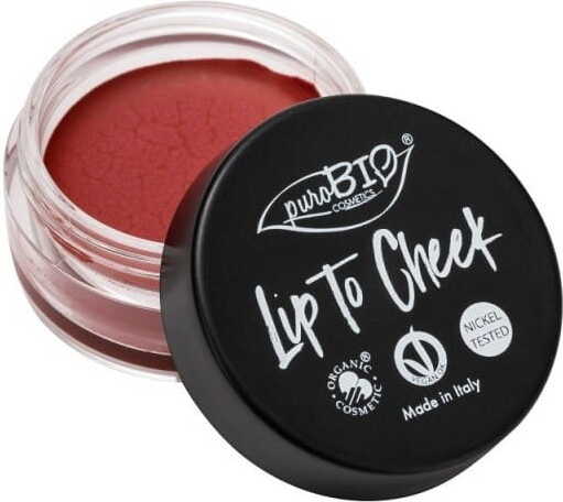 Rouge à lèvres et blush 2en1 Jul est joue litchi 03 - PUROBIO