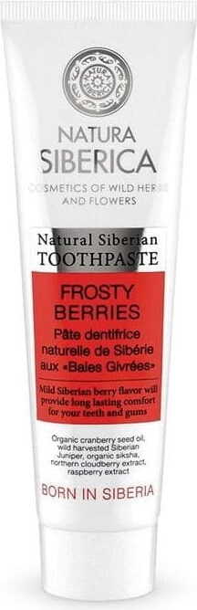 Dentifrice baie glacée EKO 100 g - NATURA SIBERICA