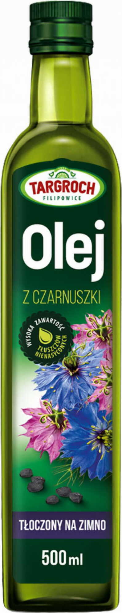 Huile de cumin noir pressée à froid 500ml TARGROCH