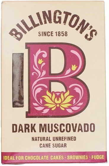 Sucre de canne muscovado noir 500 g BILLINGTON'S HELIOS