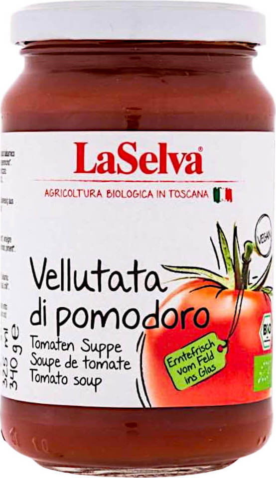 Soupe de tomates BIO 340 g LASELVA