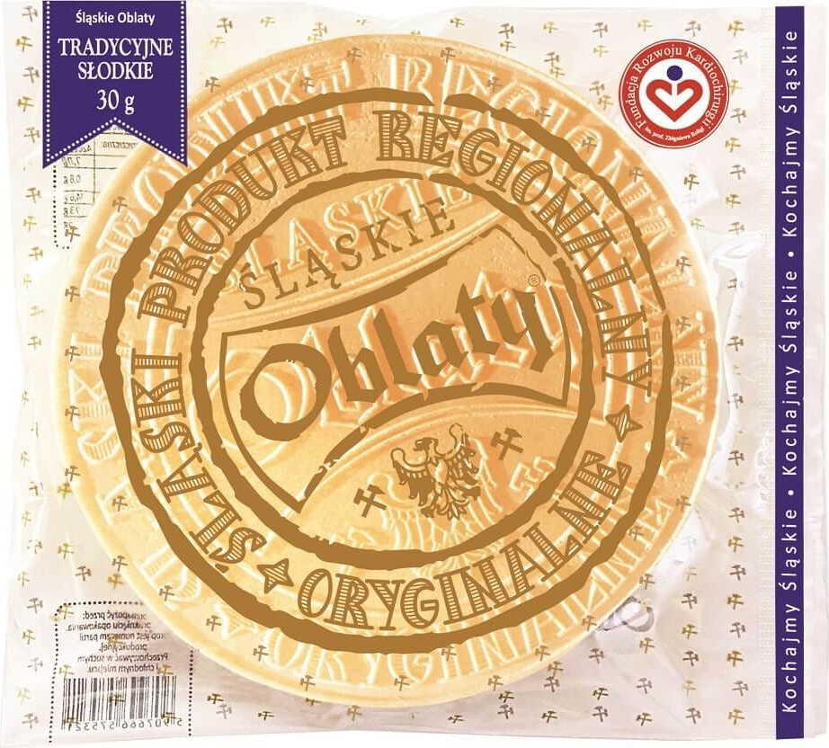 Oblats de Silésie sucrés traditionnels 30 g VISA