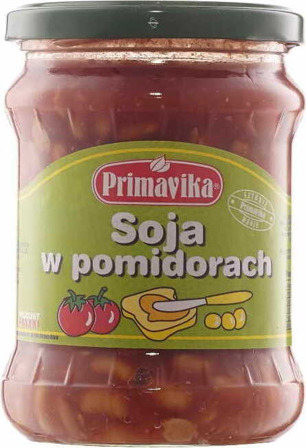 Graines de soja à la sauce tomate 440 g PRIMAVIKA